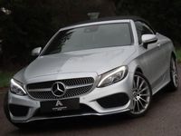 Begagnad Mercedes C220 AMG line 170 HK (125 kW) 2017 Silver Cab