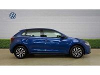 Used VW Polo Life 95 HP (69 kW) 2022 Blue Hatchback