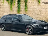 Used BMW 330 M Sport 286 HP (210 kW) 2021 Black Estate