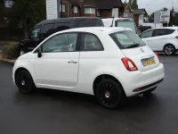 Used Fiat 500 Pop 69 HP (50 kW) 2017 White Hatchback