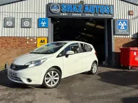 Used Nissan Note Acenta Premium 98 HP (72 kW) 2015 White Hatchback