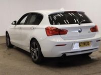 Used BMW 118 Sport Line 2017 White Hatchback