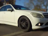 Used Mercedes C220 2009 White Sedan
