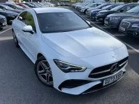 Used Mercedes CLA200 AMG line 2023 White Sedan