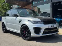 Used Land Rover Range Rover Sport SVR 575 HP (422 kW) 2019 Silver SUV