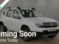 Used Dacia Duster Lauréate 110 HP (80 kW) 2016 White SUV
