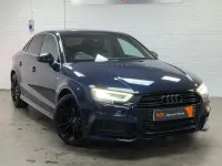 Used Audi A3 S-Line 2017 Blue Sedan
