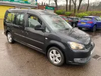 Used VW Caddy Maxi Life 102 HP (75 kW) 2012 Black MPV