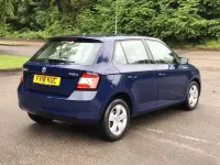 Used Skoda Fabia SE 2018 Pacific blue Hatchback