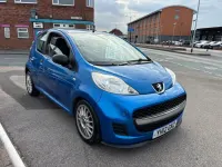 Used Peugeot 107 68 HP (50 kW) 2012 Blue Hatchback