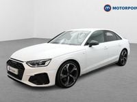 Used Audi A4 Black Edition 2022 White Sedan