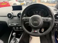 Used Audi A1 S-Line 2015 Blue Hatchback