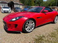 Usado Jaguar F-Type Supercharged 380 HP (279 kW) 2014 Vermelho Cabrios