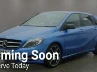 Used Mercedes B180 109 HP (80 kW) 2014 Blue Hatchback