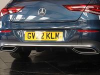 Used Mercedes CLA180 Shooting Brake AMG line 136 HP (100 kW) 2022 Blue Estate