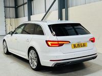 Used Audi A4 S-Line 150 HP (110 kW) 2019 White Estate