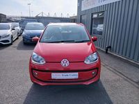 Used VW up! high up! 74 HP (54 kW) 2014 Red Hatchback
