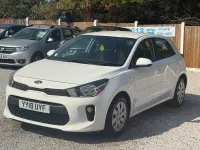 Used Kia Rio 83 HP (61 kW) 2018 White Hatchback