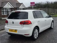 Used VW Golf VII Comfortline 123 HP (90 kW) 2013 White Hatchback