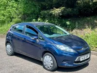 Usado Ford Fiesta 96 HP (70 kW) 2010 Azul Citadino
