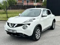 Used Nissan Juke Tekna 2017 White SUV