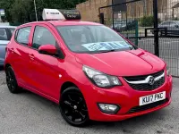 Used Vauxhall Viva 75 HP (55 kW) 2017 Red Hatchback