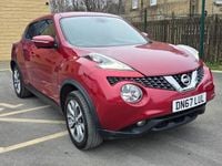 Used Nissan Juke Tekna 2017 Red SUV