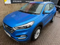 Used Hyundai Tucson SE 116 HP (85 kW) 2015 Blue SUV