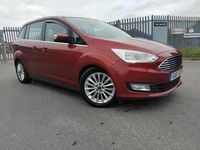 Used Ford Grand C-Max Titanium 150 HP (110 kW) 2016 Red MPV