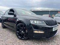 Used Skoda Octavia vRS 181 HP (133 kW) 2016 Black Estate