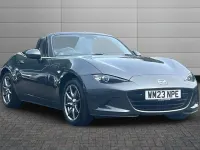 Used Mazda MX5 Exclusive-Line 130 HP (95 kW) 2023 Machine grey Cabriolet