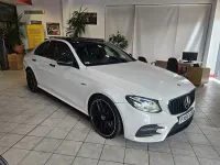 Used Mercedes E220 AMG Line Premium Plus 2016 White Sedan