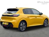 Used Peugeot 208 Allure+ 99 HP (72 kW) 2023 Yellow Hatchback