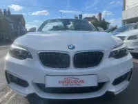 Used BMW 218 M Sport 134 HP (98 kW) 2015 White Cabriolet
