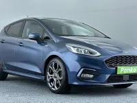 Used Ford Fiesta ST-Line 125 HP (91 kW) 2019 Blue Hatchback