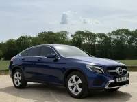 Used Mercedes GLC220 2019 Blue Coupe