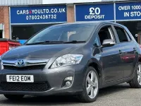 Used Toyota Auris Hybrid T4 136 HP (100 kW) 2012 Grey Hatchback