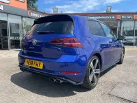 Used VW Golf VII R 310 HP (228 kW) 2018 Blue Hatchback