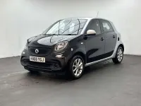 Used Smart ForFour Passion 71 HP (52 kW) 2018 Silver Hatchback