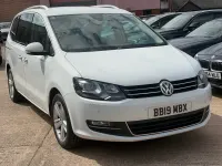 Usado VW Sharan 150 HP (110 kW) 2019 Branco Monovolume