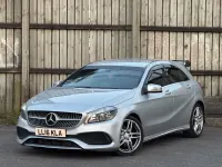 Used Mercedes A200 AMG line 2016 Silver Hatchback