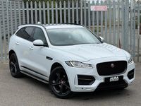Begagnad Jaguar F-Pace R-Sport 2017 Vit SUV
