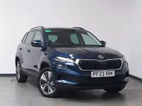Used Skoda Karoq SE Drive 150 HP (110 kW) 2023 Blue SUV