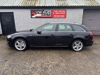 Used Audi A4 S-Line 218 HP (160 kW) 2016 Black Estate