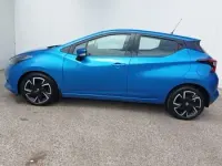 Used Nissan Micra Acenta 92 HP (67 kW) 2021 Blue Hatchback