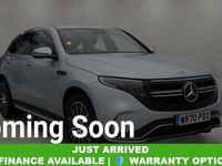 Used Mercedes EQC400 AMG line 300 kW (408 HP) 2020 Silver SUV