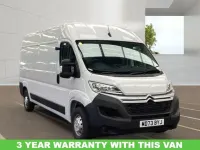 Used Citroën Relay 130 HP (95 kW) 2023 White Van