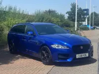 Used Jaguar XF R-Sport 2018 Blue Estate