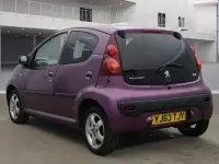 Used Peugeot 107 Allure 68 HP (50 kW) 2013 Mauve/purple Hatchback