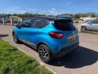 Begagnad Renault Captur Dynamique 110 HK (80 kW) 2015 Blå SUV
